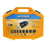 Spyder 600887 13-piece hole saw kit ready for clean, precise cuts across materials