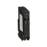 Square D QO2020C front view shows space-saving tandem design for panel protection