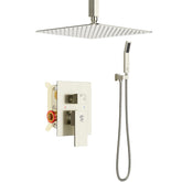 SR SUN RISE 12in rain shower head offers immersive spa-like spray