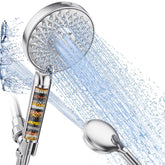 SR SUN RISE filtered shower head chrome main unit improves water feel for skin and hair