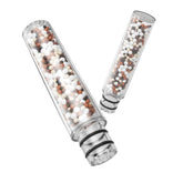 SR SUN RISE handheld shower filter close-up with multi-layer filtration for softer water.