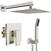 SR SUN RISE 10in rain showerhead for full-body coverage.