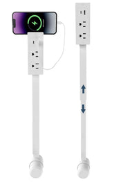 SRXBYWS outlet extender stick with four ports for behind-bed charging