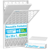 Stafilter reusable frame assembled for easy maintenance and long-lasting filtration