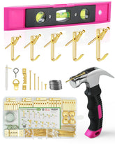 Stalishare magnetic hammer for precise nail placement during wall hangs.