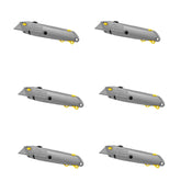 Stanley 10-499 quick-change knife front view shows easy blade swaps for faster projects.