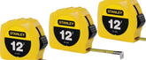 Stanley 30-485 tape rule with yellow case for quick visibility and reliable measurements.