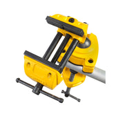 STANLEY MaxSteel Multi Angle Hobby Vice demonstrates 360-degree rotation for precise positioning.