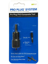 Starborn Pro Plug Tool drives screws to depth for PVC decking, reducing cam-out
