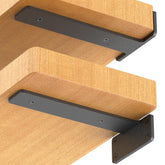 Starunder 6-pack floating shelf brackets with strong support and a clean front view.