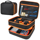 Steadtep travel case showing ET310 upper layer for quick tester access