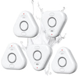 STECHRO 5-pack water leak detectors for comprehensive home coverage
