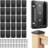 Steel DN Mate bracket close-up shows anti-crack nylon durability for railings.