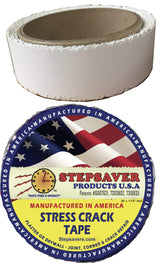 Stepsaver self-adhesive stress crack tape roll for fast, paint-ready repairs.