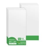Stickgoo white drop ceiling tile 24x48 for a clean bright ceiling finish.