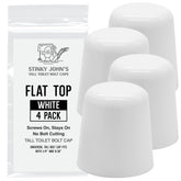 Stinky John's Tall Bolt Caps 4-pack ready for universal bolts