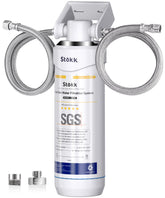 Stokk UR30 under-sink filter compact design delivers crisp water with minimal countertop clutter.