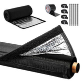 Stoneandegg outdoor insulation cover on copper pipe protects against weather.
