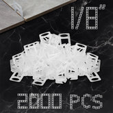 Storystore tile leveling clips 2000-kit for precise leveling during tile installation