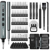 STREBITO mini screwdriver overview for electronics repair, versatile 67-in-1 kit.