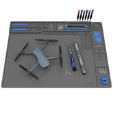 STREBITO large soldering mat with 932°F heat resistance for electronics projects
