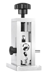 StripMeister Original drill-powered stripper front view shows compact, portable design for on-site tasks.