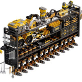 STURDIFLOW large 49-inch wall mount front view, rugged frame for heavy tools.