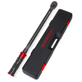 SUERCUP half-inch torque wrench with locking knob for quick setup