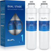 Suifl 2-Stage Cooler Filter Kit packaging for Brio UVF2 compatibility, enabling easy setup