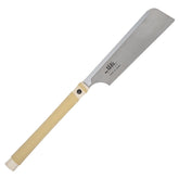 SUIZAN Dozuki Dovetail Saw performing a precise rip cut with clean edges.