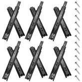Sulawskys 10in drawer slide full extension for smooth access.