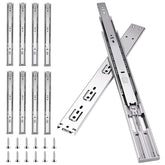 Sulawskys 10-inch drawer slides set of 8 shown for quiet, soft-close operation.