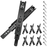 Sulawskys 16-inch full-extension slides provide easy access to contents.