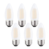 Sunaiony E26 LED candle bulbs pack for easy chandelier installation with classic style.