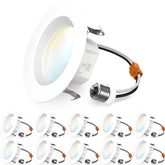 Sunco 10-pack 4-inch LED downlights for bright, energy-efficient lighting.