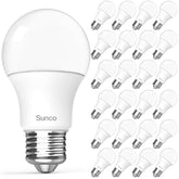 Sunco 24-pack A19 LED bulbs bulk-pack for easy replacement
