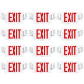 Sunco Exit Sign with dual LED wall mount for clear guidance during outages