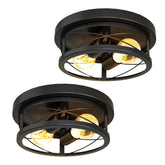 Sunco Farmhouse ceiling light, 11-inch diameter, broad entryway illumination