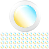 Sunco Lighting six inch LED disc light installed in ceiling for bright kitchen tasks.