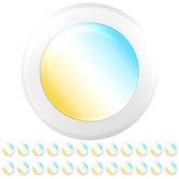 Sunco Lighting LED Disc Light 6-inch in kitchen delivers bright, energy-saving illumination.