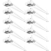 Sunco Lighting 4ft LED shop light with frosted cover for even workshop brightness.