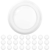 Sunco Lighting 5/6-inch disk downlight front view for energy efficient kitchen lighting