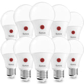 Sunco Lighting dusk-to-dawn A19 outdoor bulb delivering automatic exterior illumination