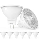 Sunco MR16 LED bulb pack shot; energy-efficient lighting upgrade option.