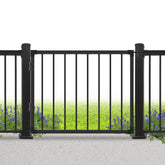 SunCrafts deck gate 32-inch fits 36-inch decks with durable galvanized steel.