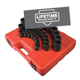 Sunex Tools 2826 12-point metric socket set for automotive repairs.