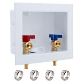 SUNGATOR PEX washing box with center drain for efficient drainage in laundry areas