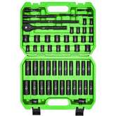 SUNHZMCKP 3/8 drive socket set case keeps sockets organized for quick access.