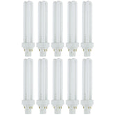 Sunlite double-U tube front view delivering bright office illumination.