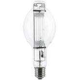 Sunlite MH1000U BT37 lamp in clear glass delivers high-output outdoor lighting.